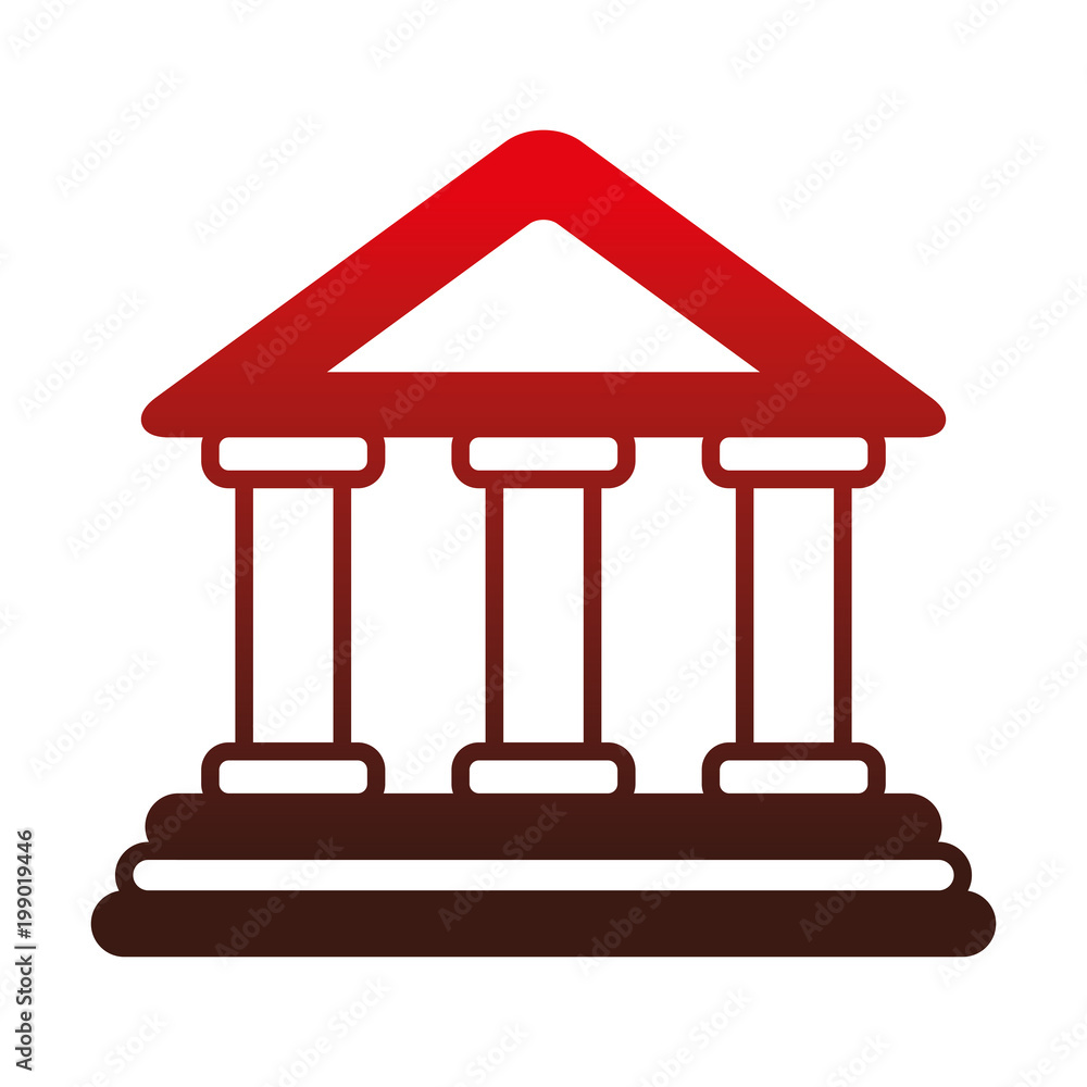 bank building isolated icon vector illustration design bank building isolated icon vector illustration design
