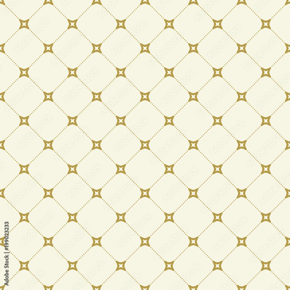Geometric dotted golden pattern. Seamless abstract modern texture for wallpapers and backgrounds Geometric dotted golden pattern. Seamless abstract modern texture for wallpapers and backgrounds