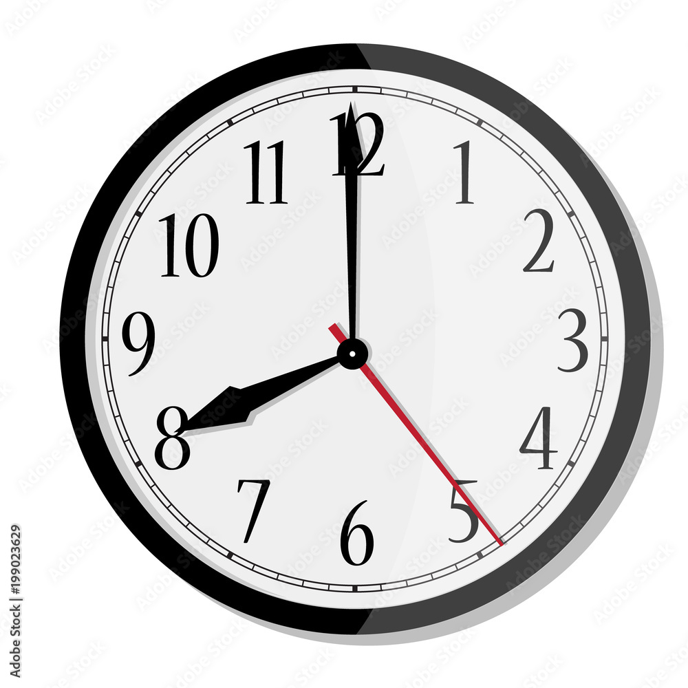 Round wall clock Round wall clock