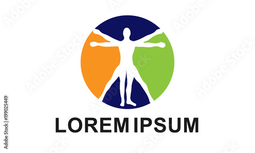 Health Human Fitness Gym Gesundheit Logo