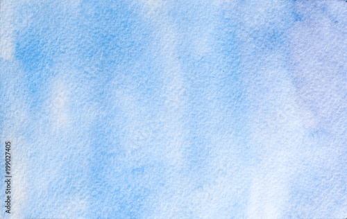 light blue watercolor gradient color background. hand draw illustration . colored like serenity, turquoise