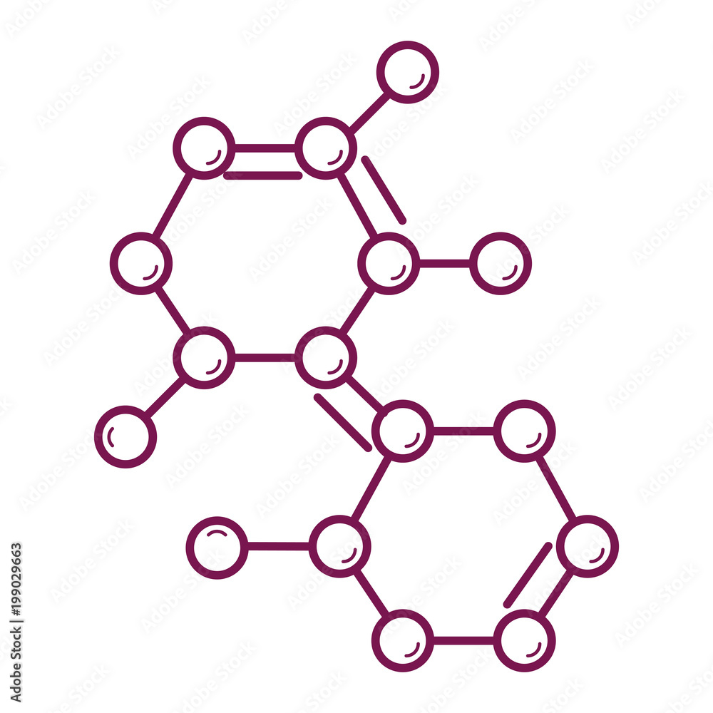 molecular structure isolated icon vector illustration design molecular structure isolated icon vector illustration design