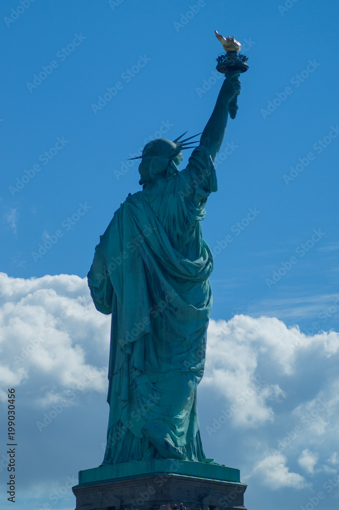 Fototapeta premium Close up statue of Liberty