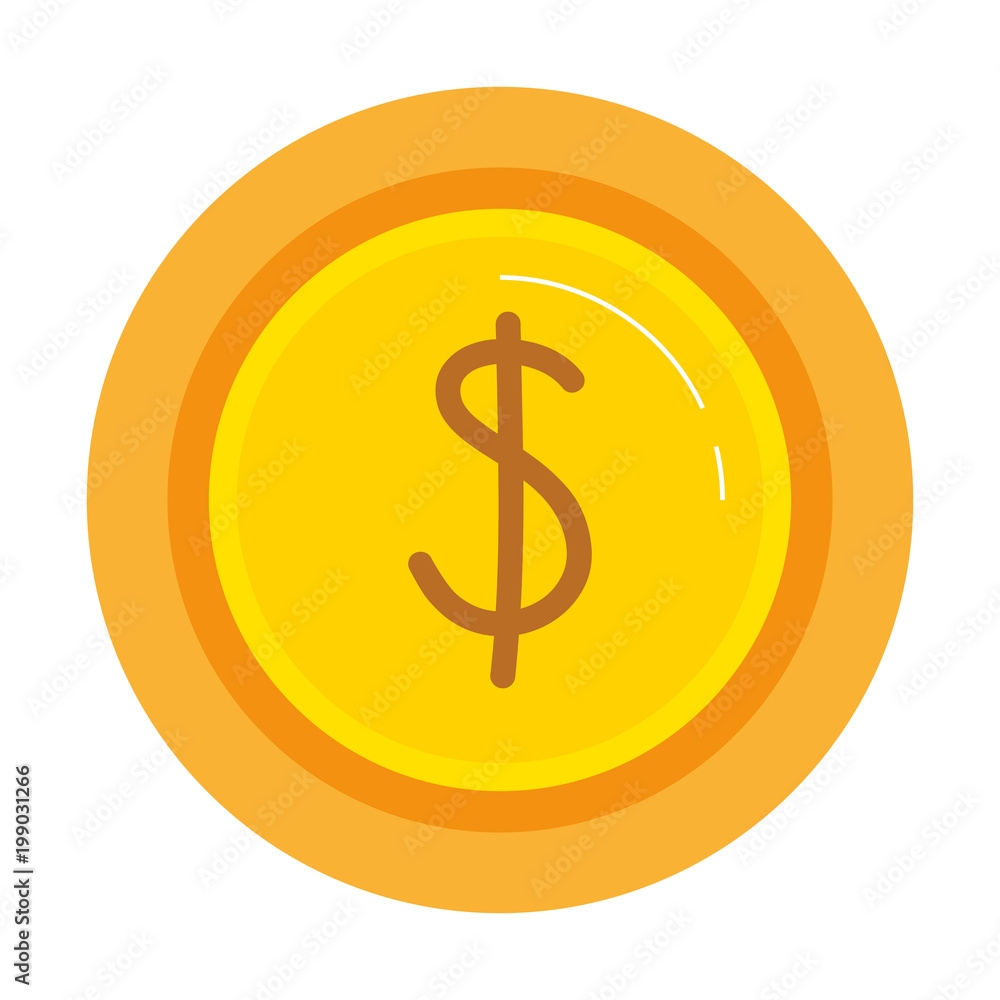 coin money isolated icon vector illustration design coin money isolated icon vector illustration design