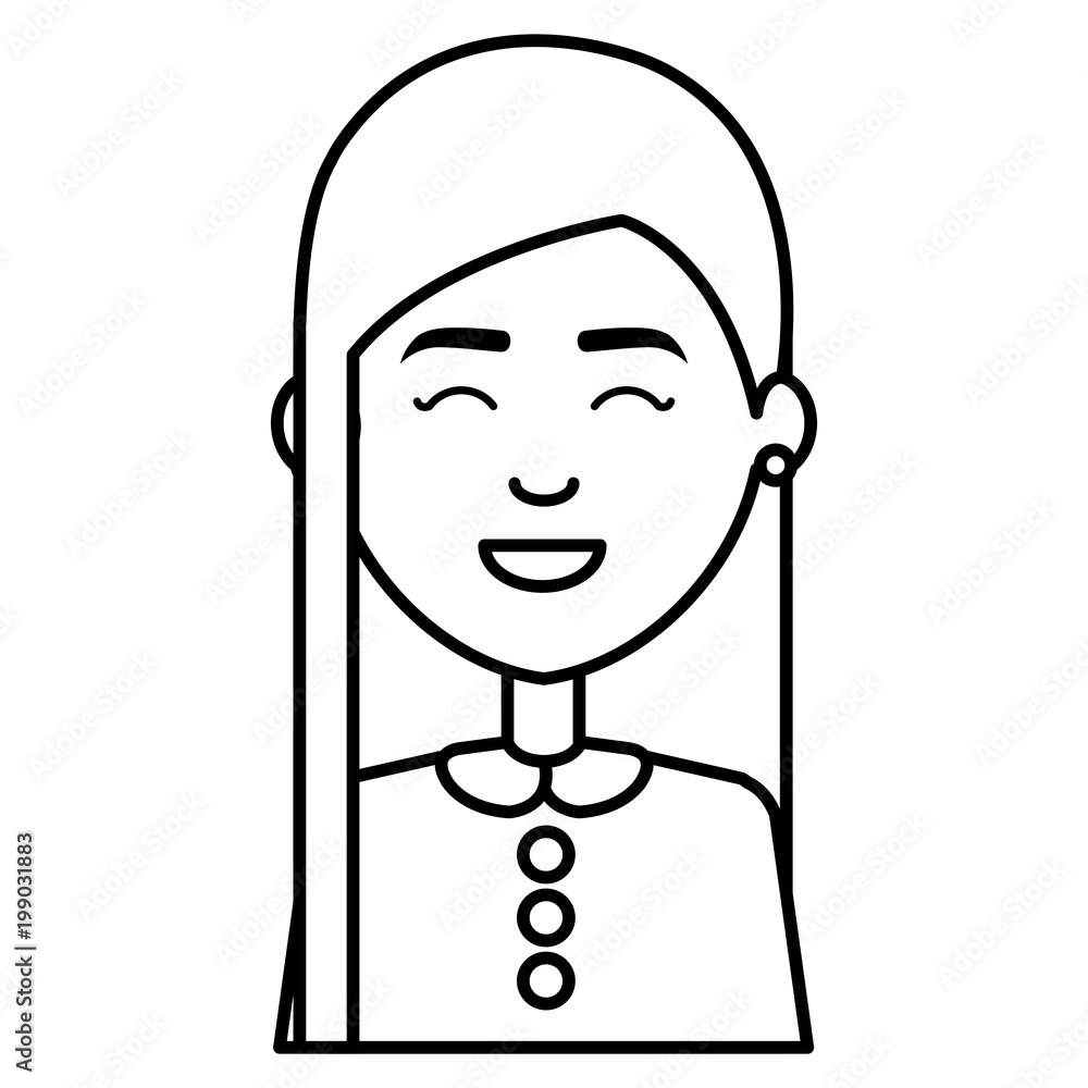 beautiful woman avatar character vector illustration design beautiful woman avatar character vector illustration design
