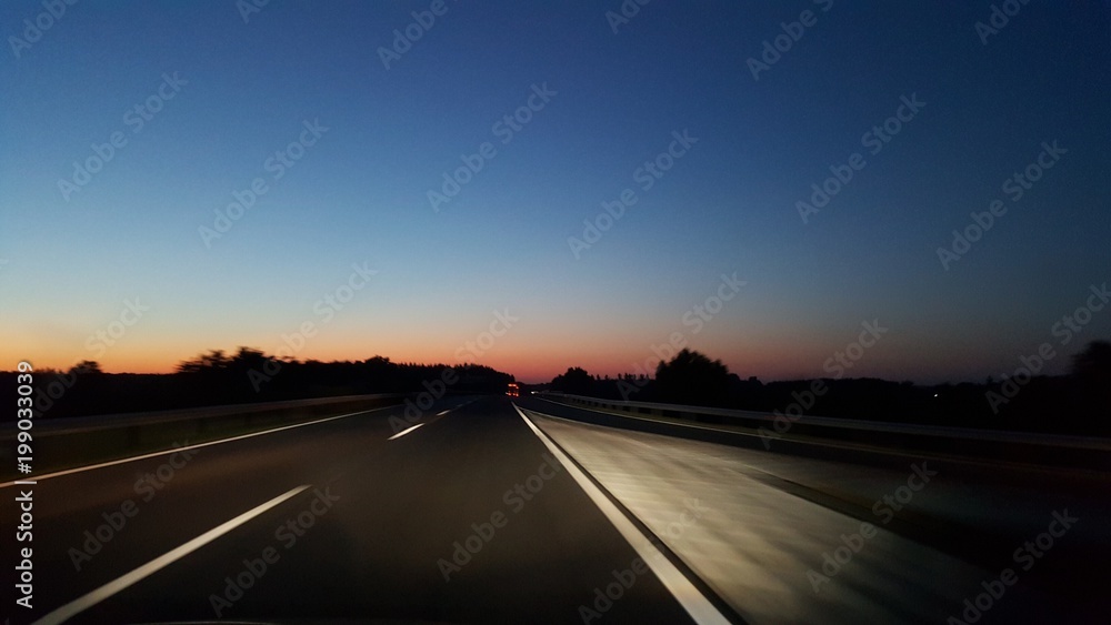 Sunset road 