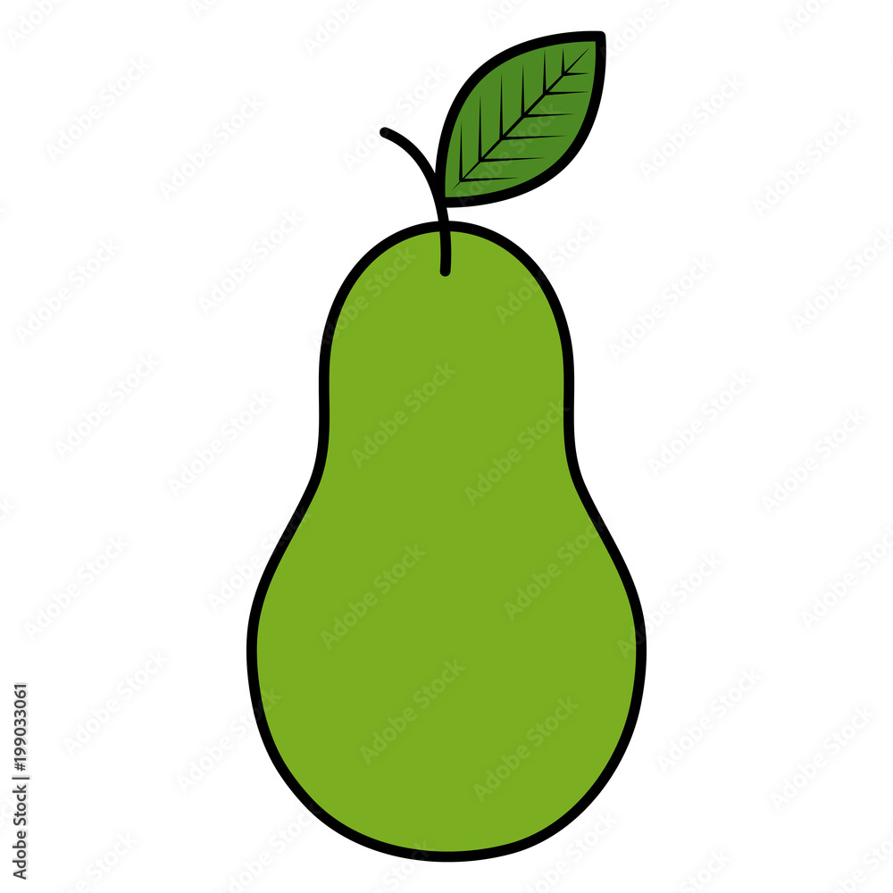 fresh pear fruit icon vector illustration design fresh pear fruit icon vector illustration design
