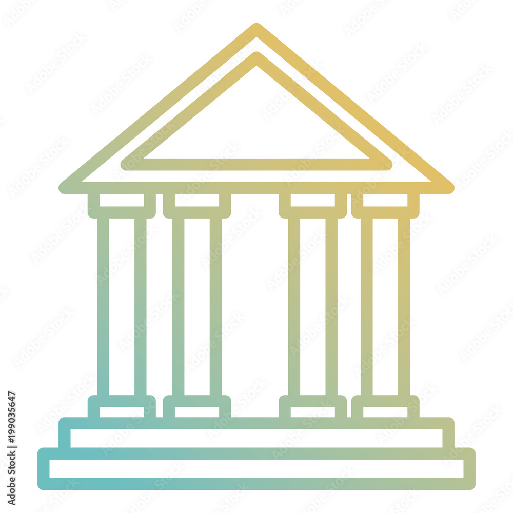 bank building isolated icon vector illustration design bank building isolated icon vector illustration design