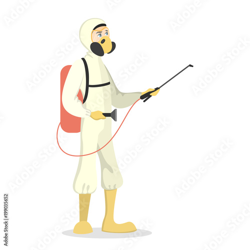 Pest control service.