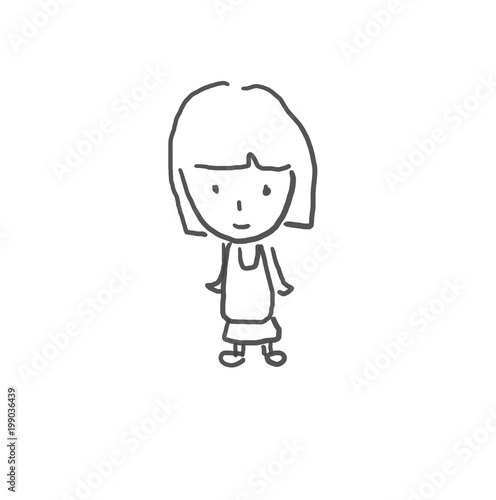 幼馴染のゆきちゃん 僕の街のみんな 子供の落書き風 ゆるいイラスト線画 ラフ 下絵 塗り絵 Stock Illustration Adobe Stock 幼馴染のゆきちゃん 僕の街のみんな 子供の落書き風 ゆるいイラスト線画 ラフ 下絵 塗り絵 Stock Illustration Adobe Stock