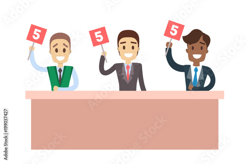 Judge on panel.