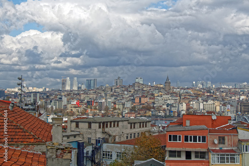 Roof of Istanbul, Valide Han, Turkey