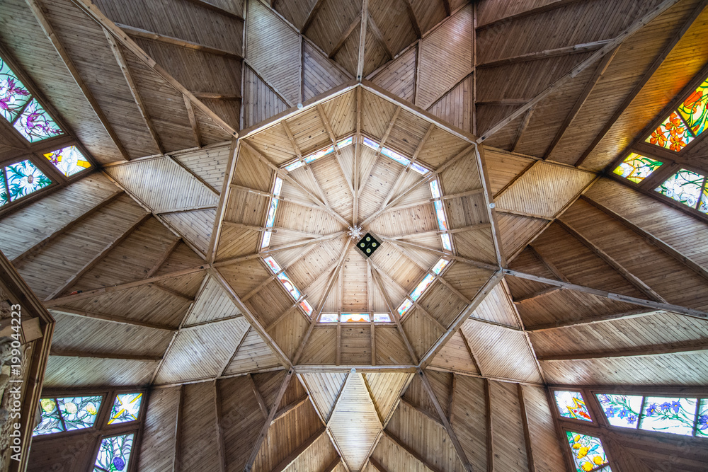 Church ceiling - woodwork