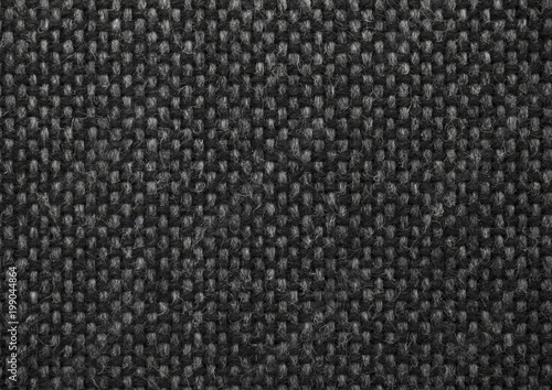 Wallpaper Mural Close-up of the black and dark grey textile texture, background and wallpaper. The texture of black and dark grey fabric textile upholstery of furniture. High-quality macro photography. Torontodigital.ca