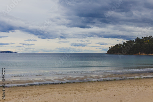 stormy Tasmanian beach landscape shot in Hobart © faithie