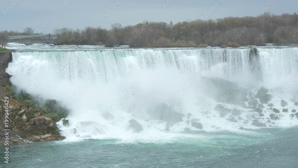 American Falls seen near Niagara Falls, Canada American Falls seen near Niagara Falls, Canada