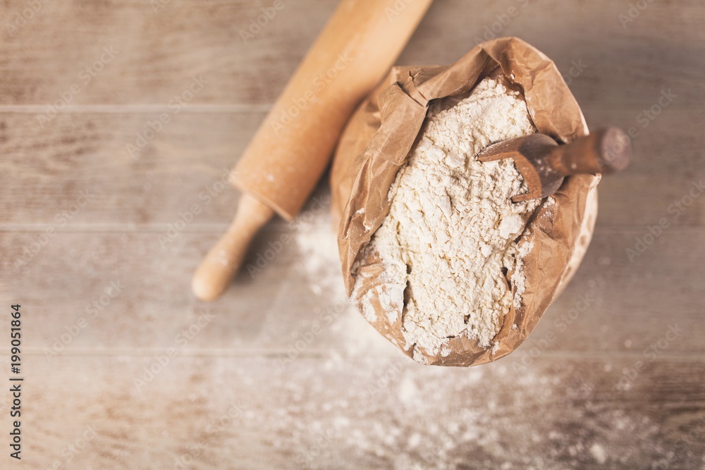 Fototapeta premium Bag of flour