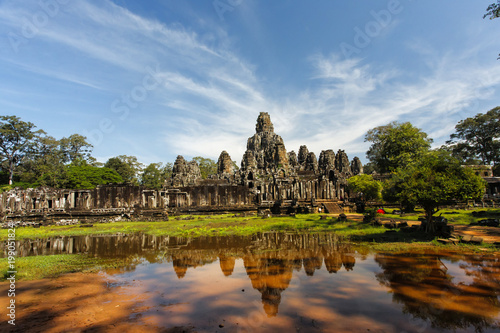 Angkor Thom one of the temples in the Angkor Wat cmplex near siem reap in cambodia © henk bogaard