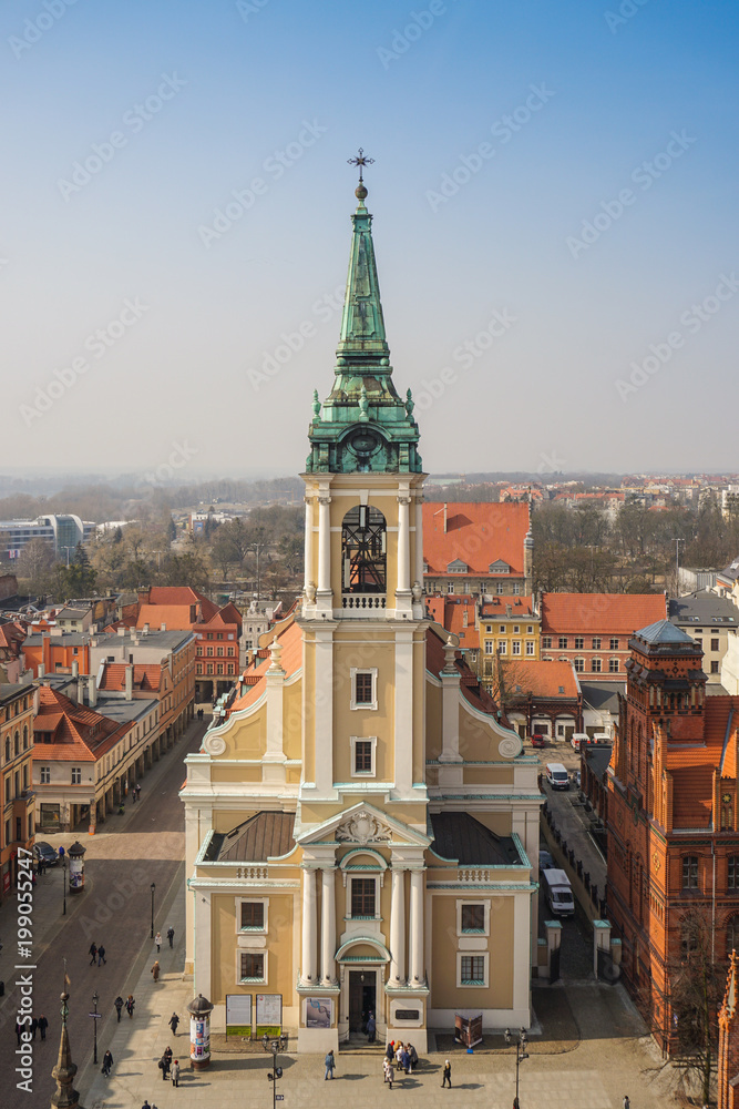 Torun town panorama, Poland