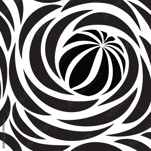Abstract seamless pattern with circles. Circular line wallpaper