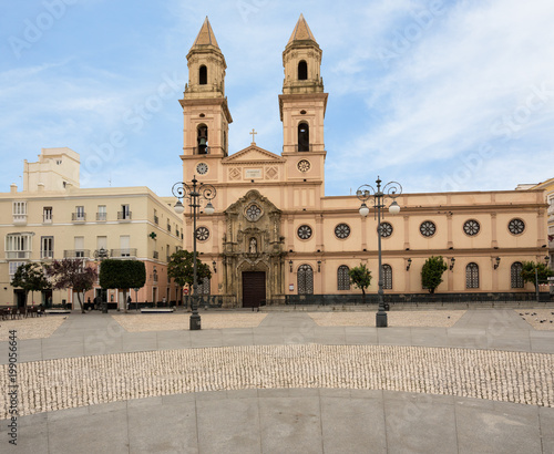 Church of San Antonio in Cadiz, Southern Spain