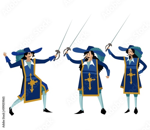 sword warrior musketeers