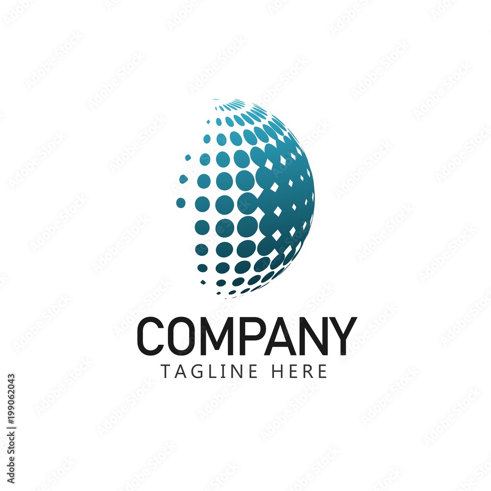 Company Logo Vector Template Design Illustration Company Logo Vector Template Design Illustration