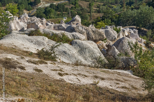 Rock phenomenon Stone Wedding near town of Kardzhali  Bulgaria