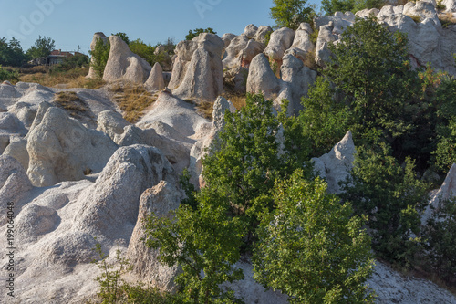 Rock phenomenon Stone Wedding near town of Kardzhali, Bulgaria photo