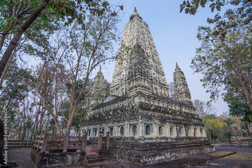 Bodh Gaya, Mahabodhi Temple Bodh Gaya from India is located in Thailand