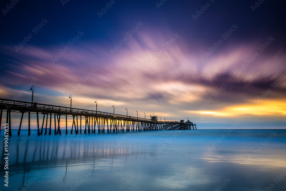 Imperial Beach Pier at Sunset