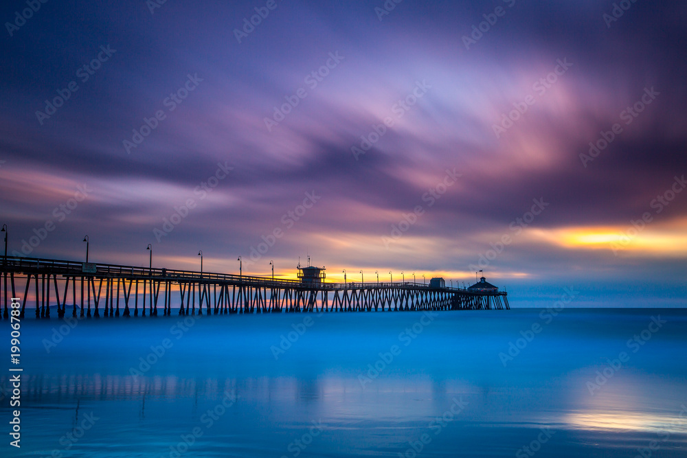 Imperial Beach Pier at Sunset