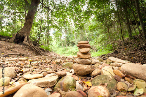 Stone Stack Cania Gorge Queensland Australia photo