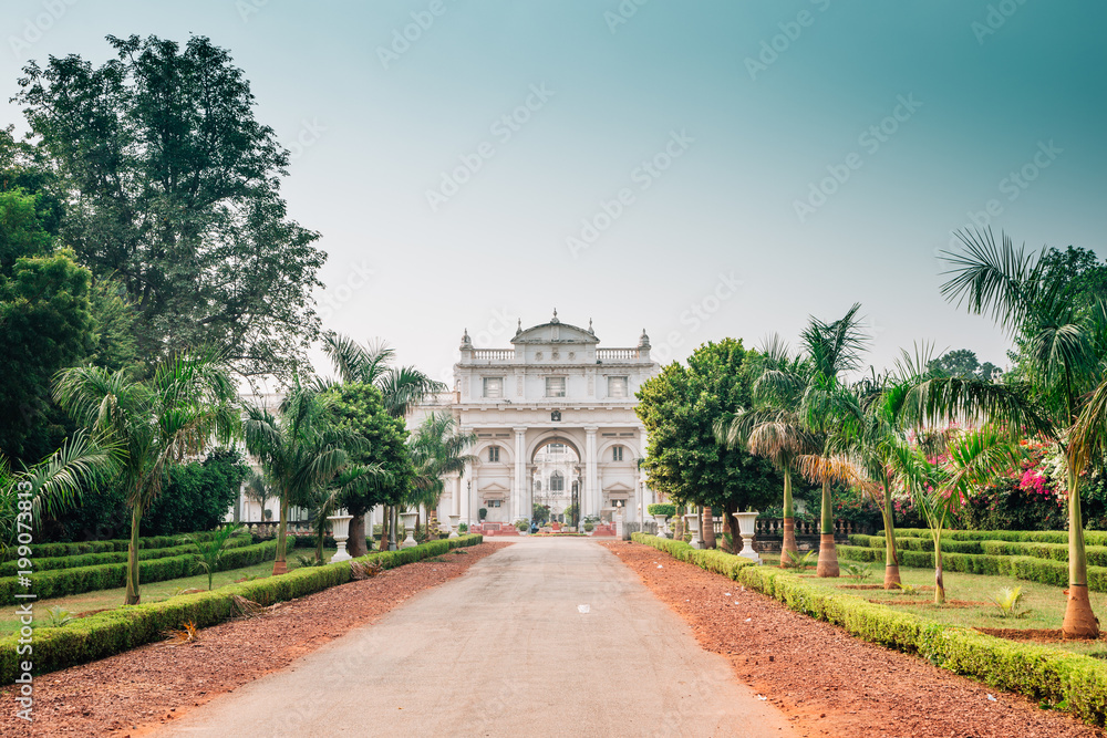 Jai Vilas Palace historical architecture in Gwalior, India
