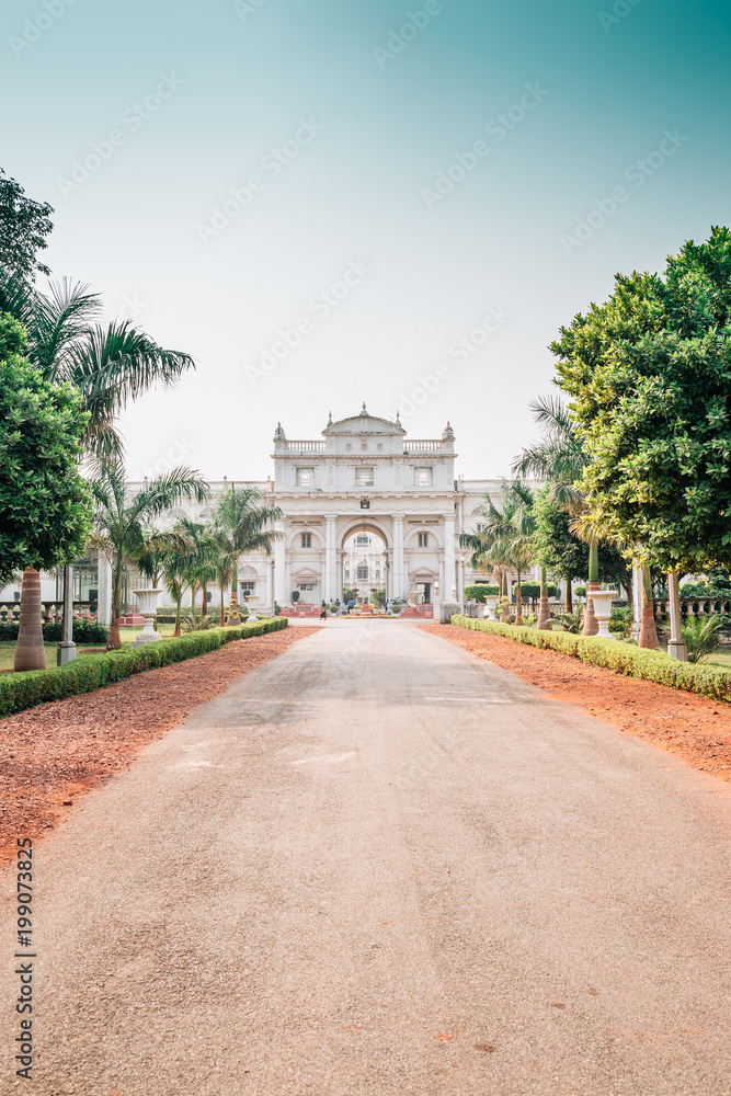 Jai Vilas Palace historical architecture in Gwalior, India