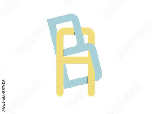 AB and BA Initial Logo for your startup venture