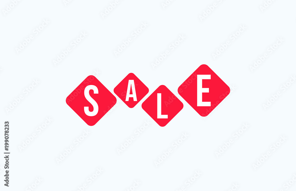 SALE letter word Layout Background Template SALE letter word Layout Background Template