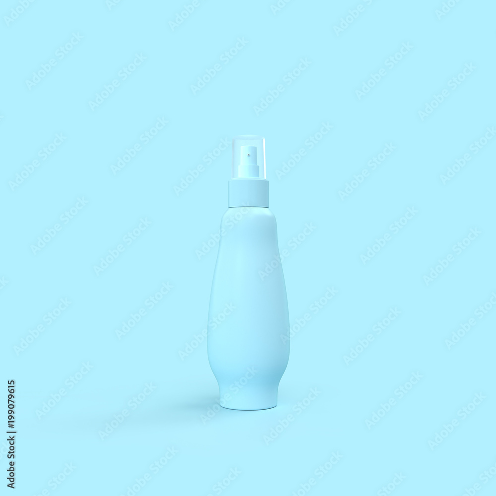 blue bottle with clipping path blue bottle with clipping path