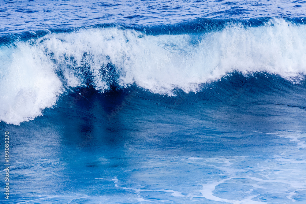  vague déferlante bleue 
