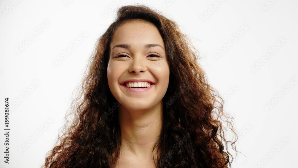 Brunette girl with long beautiful hair. Brunette girl with long beautiful hair.