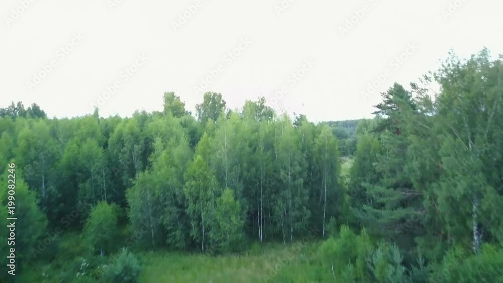 Radio astronomy Observatory in Pushchino aerial photography