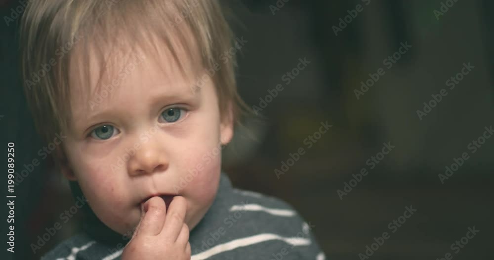 Cute little boy eating beetroot Cute little boy eating beetroot