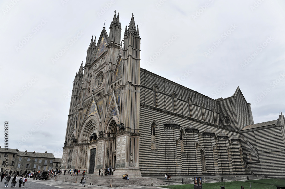 Dom in Orvieto, Kathedrale, Provinz Terni, Umbrien, Italien, Europa