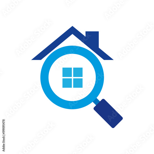 House Search Logo Icon Design