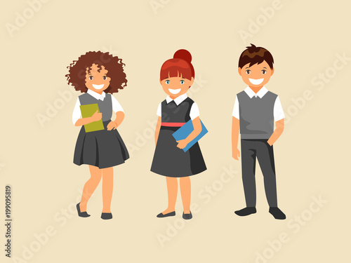 Group of pupils