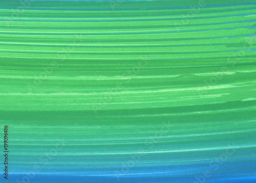 Background of gradient stripes  blue green and white. 