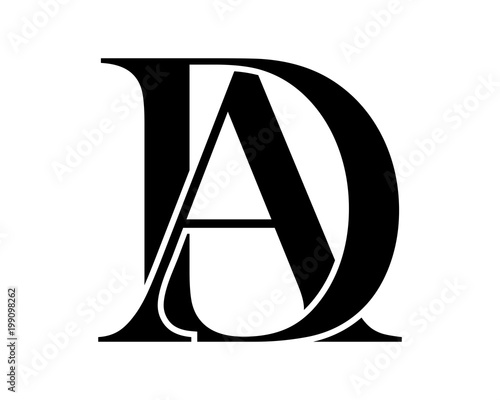 black initial letter typography typeset logotype alphabet font image vector icon logo
