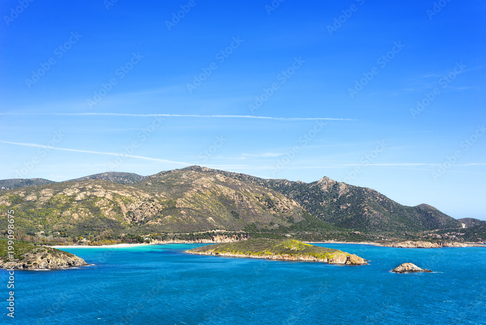 Fototapeta premium Costa di Tuerredda, Sardegna
