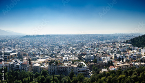 Aerial view of Athens