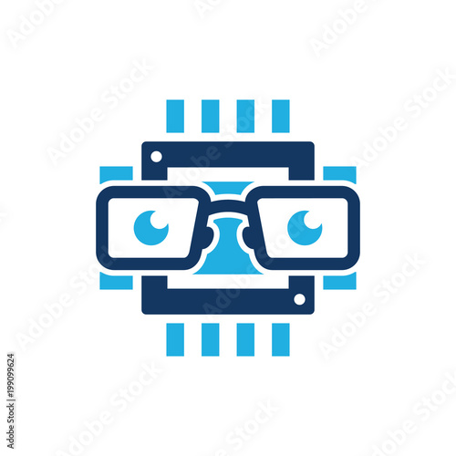 Chip Geek Logo Icon Design